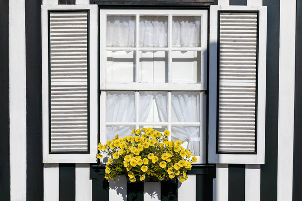 Costa Nova do Pradon värilliset ikkunat, Portugali. Ikkunat vuonna t
 - Valokuva, kuva