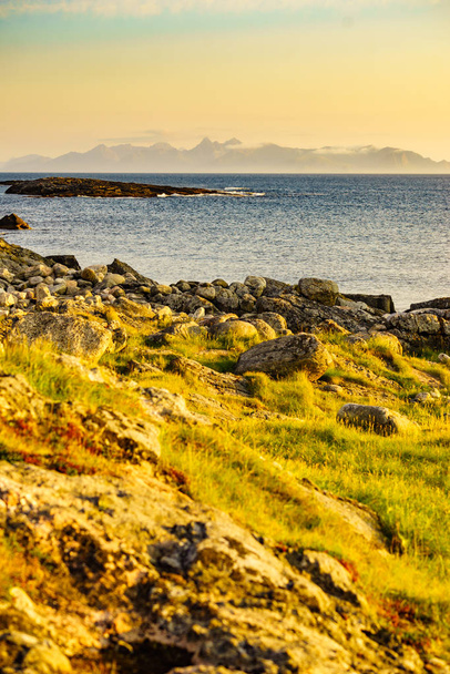 Seascape on Andoya island Norway - Foto, Imagem