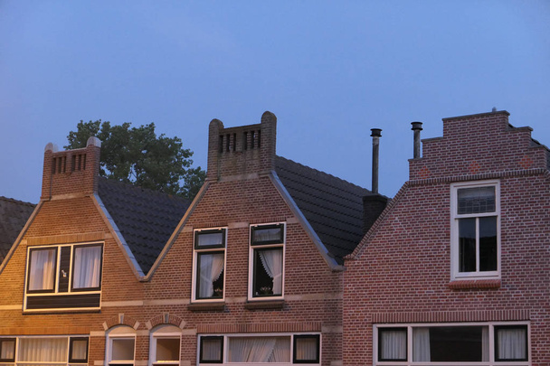 Katwijk un zee y la ciudad de Leiden en los Países Bajos
 - Foto, imagen