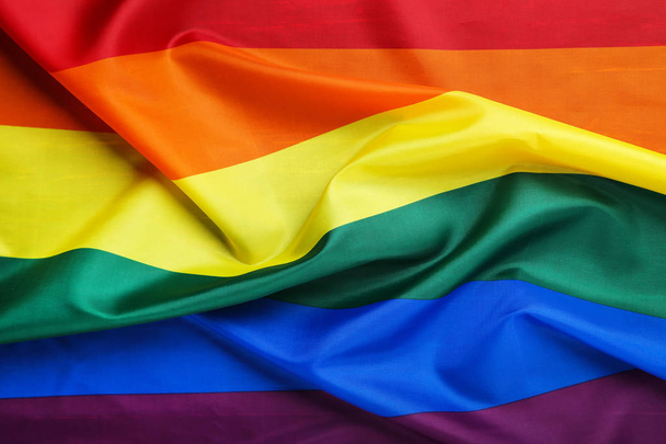 Background of rainbow flag - 写真・画像