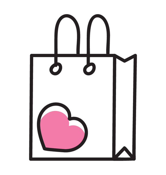Favourite Shopping Bag - Вектор,изображение