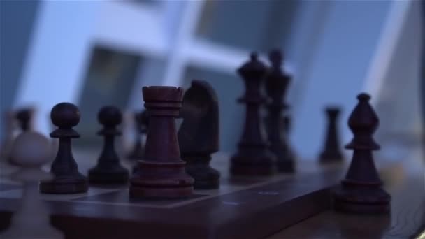 Sakk a sakktáblán - Felvétel, videó