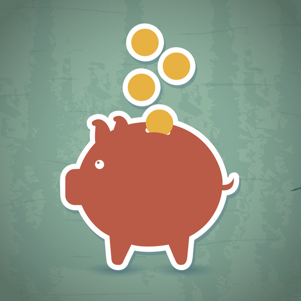 savings icon - Vector, Image