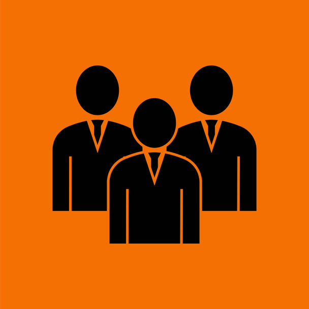 Corporate Team Icon - Vector, Image