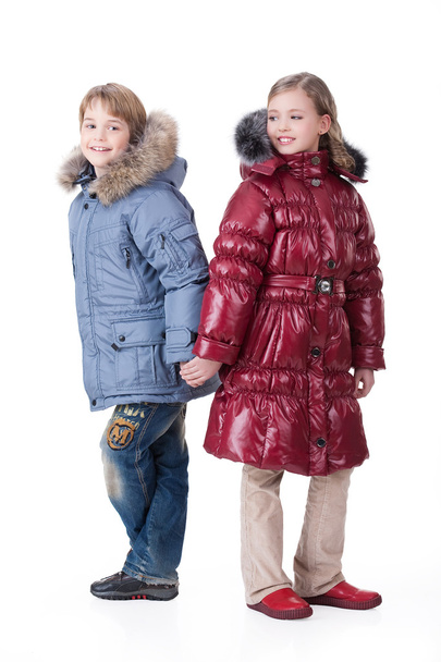 Children In Fashionable clothing - Foto, Imagen