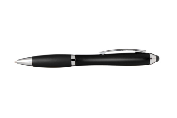 caneta preta isolada no backgorund branco com caminho de recorte
 - Foto, Imagem