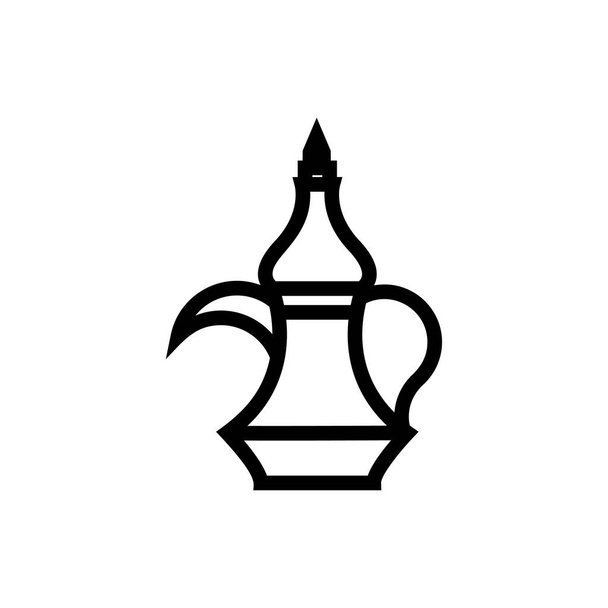 Icono de jarra tradicional - vector
 - Vector, imagen