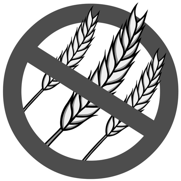wheat gluten free sign