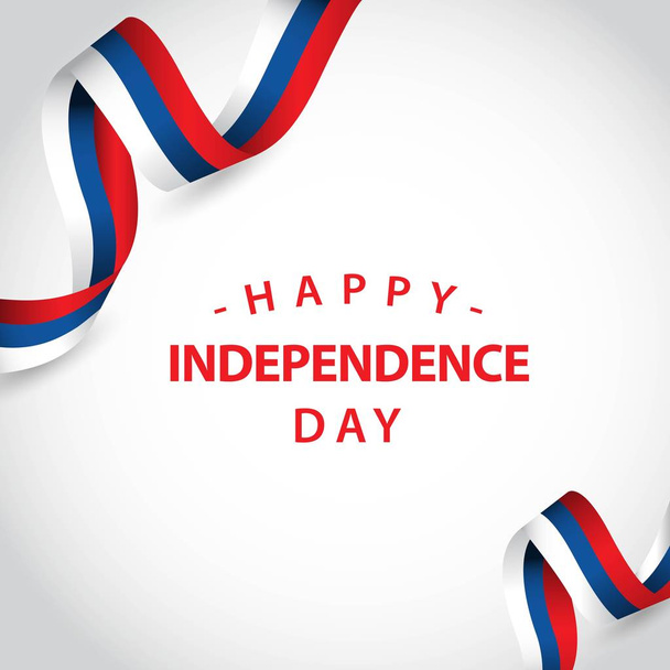 Happy Independent Day Vector Template Design Illustration - Vecteur, image