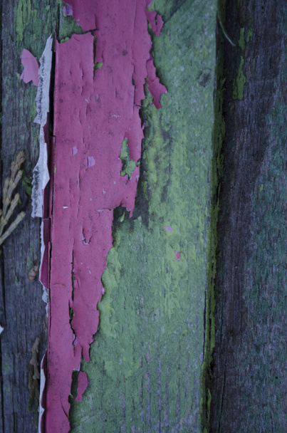 loupání barvy na dřevo - Fotografie, Obrázek