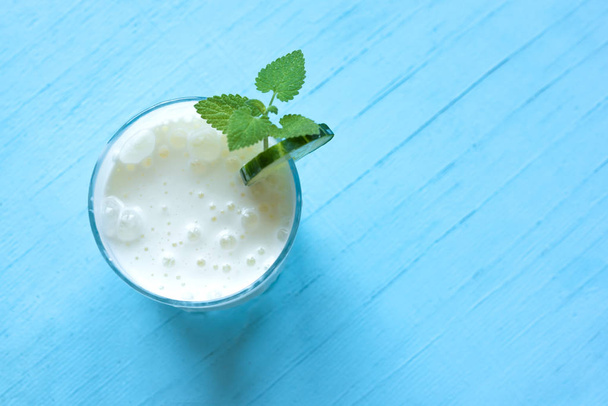 Yogurt drink, ayran - Photo, Image