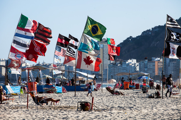 Copacabana beach, Ρίο ντε Τζανέιρο, Βραζιλία - Φωτογραφία, εικόνα