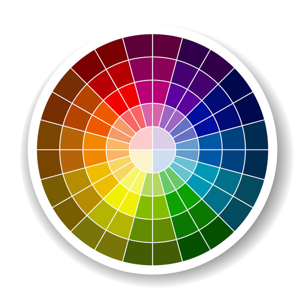 Color Palette - Διάνυσμα, εικόνα