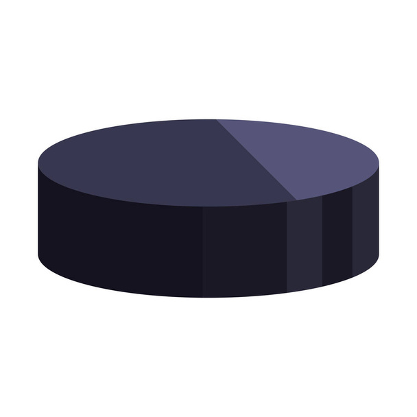 Icono de disco de hockey
 - Vector, imagen