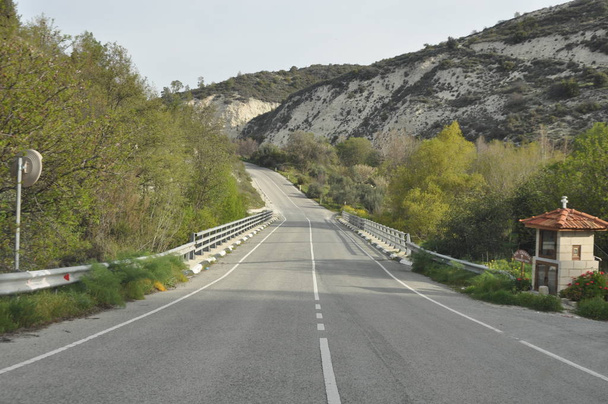 The beautiful landscape sign road - Foto, immagini