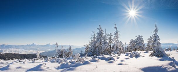 Zima v horách - Fotografie, Obrázek