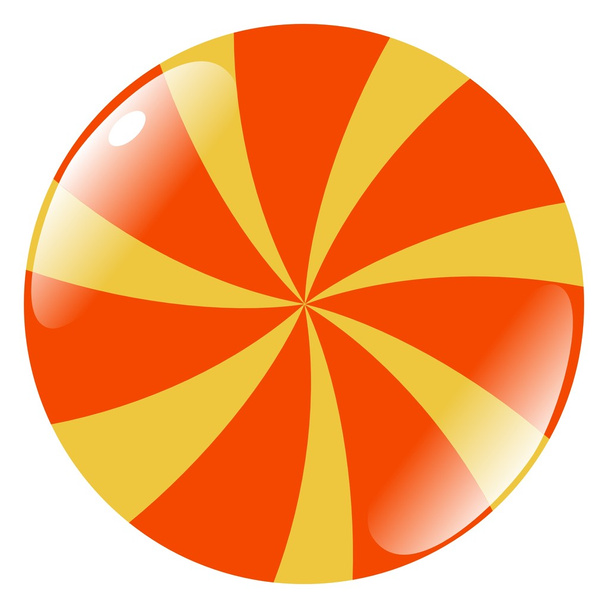 Colored vector button - Vector, imagen