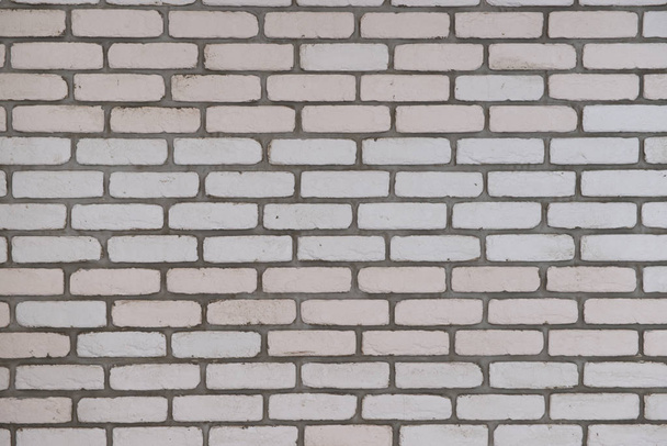 Brick wall with fresh cement - Zdjęcie, obraz