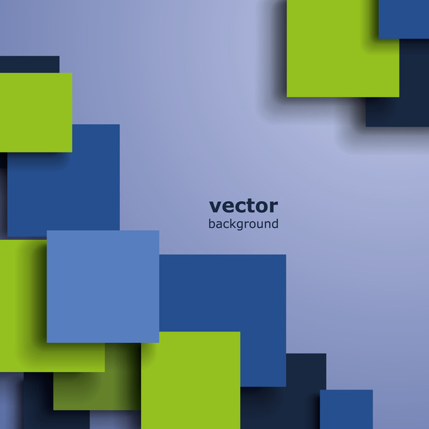 Squares with Drop Shadows - Vector, Image