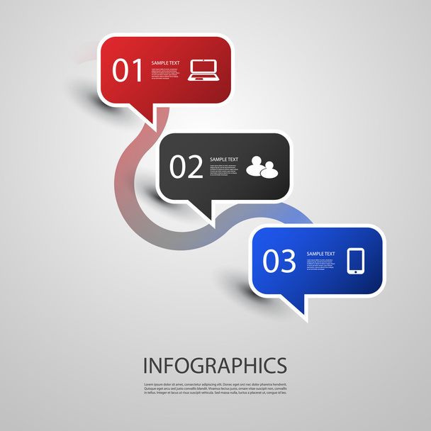 Infographic Design - Vector, afbeelding
