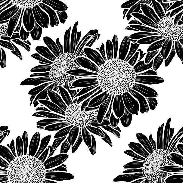 floral seamless pattern - Wektor, obraz