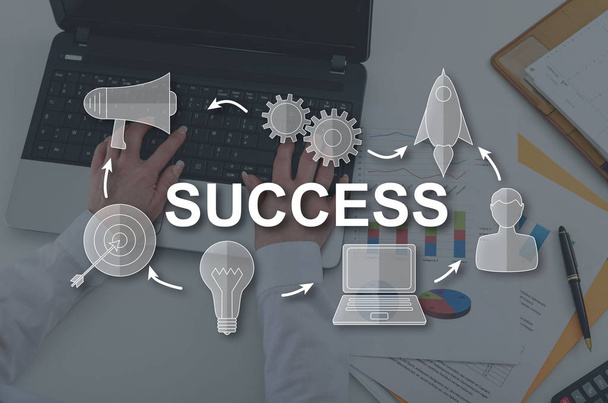 Concept of success - Foto, afbeelding