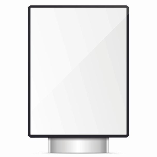 Fondo de pantalla LCD blanca
. - Vector, Imagen