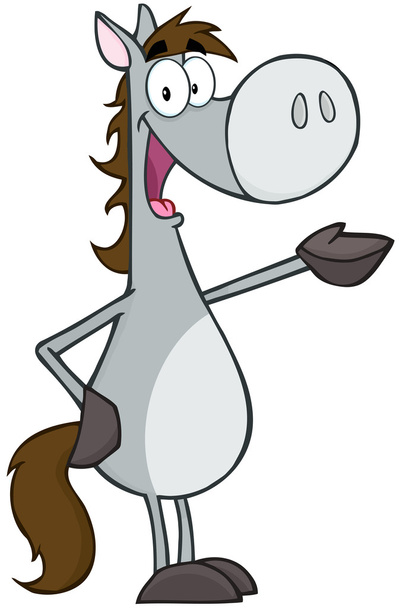 Персонаж мультфильма "Серый конь"
 - Фото, изображение