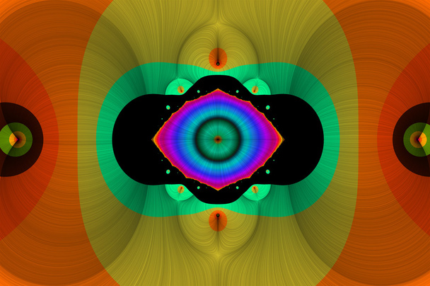 Grâce fractale - motif maya 1
. - Photo, image