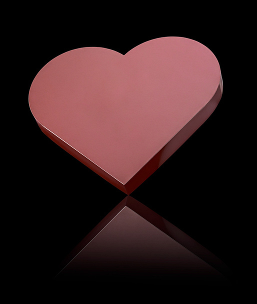 rote Herzen lieben Bonbonschachtel - Foto, Bild