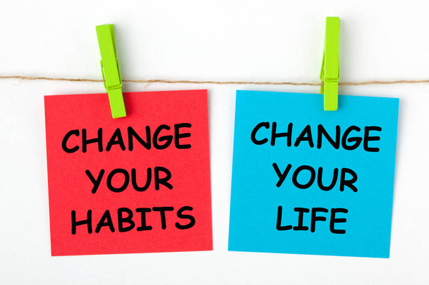 Cambiar hábitos Cambiar vida
  - Foto, imagen
