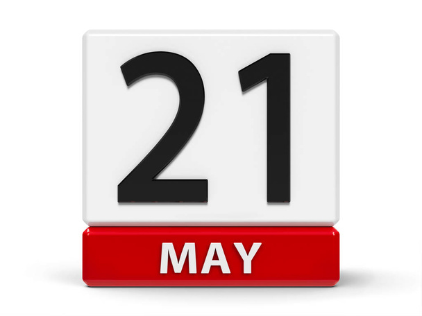 Calendario de cubos 21 de mayo
 - Foto, Imagen