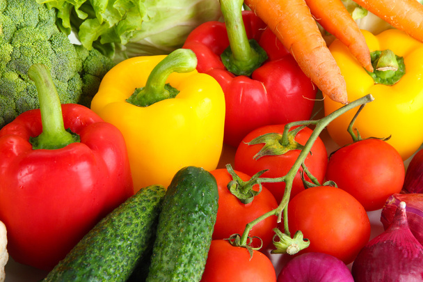 Fresh vegetables close up - Фото, изображение