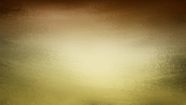 Elegáns barna és sárga háttér halvány szivacs fekete grunge textúra határ egy régi Vintage Design, fényes puha bézs színközpont a háttérben a motion blur hatása - Fotó, kép