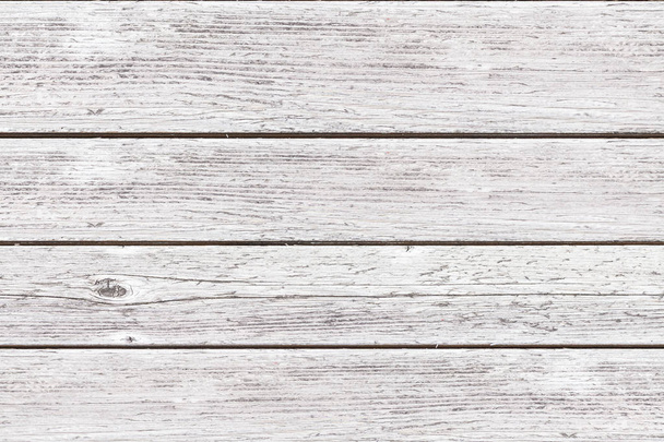 white wood plank texture and seamless background - Photo, image