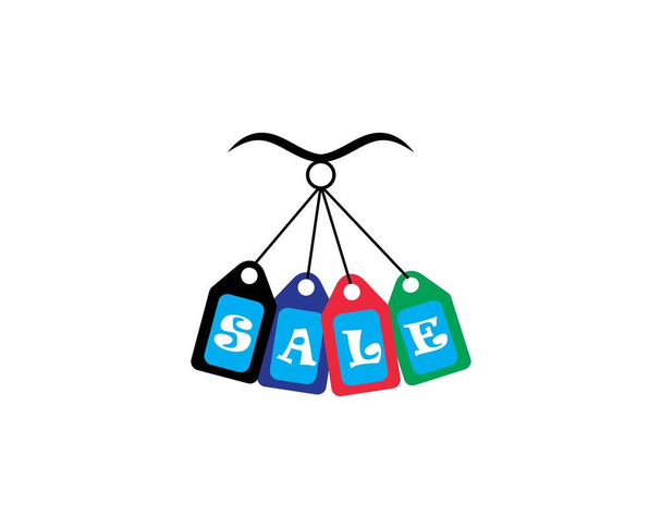 cart shop logo icon template - Wektor, obraz