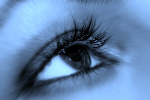 blaues Auge - Foto, Bild