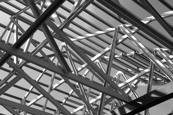 Estructura del marco del techo de acero
. - Foto, Imagen