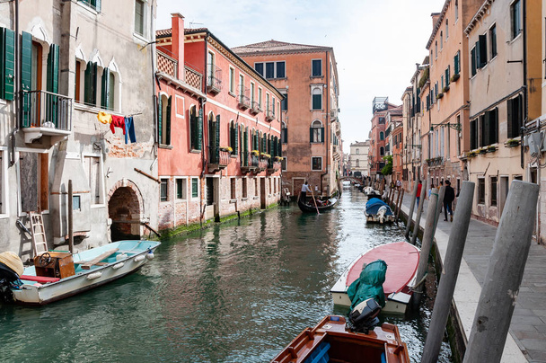 plavba na Gondola v Benátkách  - Fotografie, Obrázek