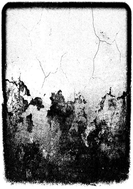 Black and white monochrome old grunge vintage weathered background abstract antique texture with retro pattern - Photo, Image