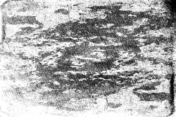 Schwarz-weiß monochrom alter Grunge Vintage verwitterter Hintergrund abstrakte antike Textur mit Retro-Muster - Foto, Bild