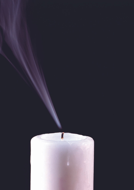 Closeup of candles, time flow concept  - Foto, immagini