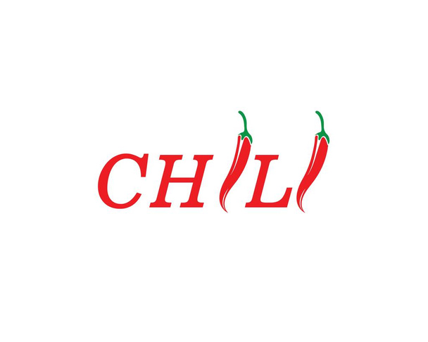 Дизайн логотипу Chili Векторний шаблон
 - Вектор, зображення