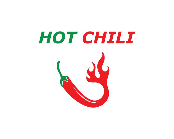 Projekt szablonu wektora Chili logo - Wektor, obraz