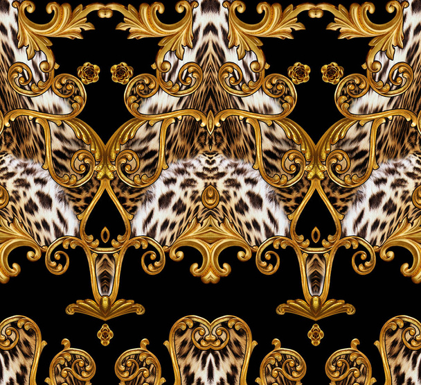  baroque and leopard - Photo, Image