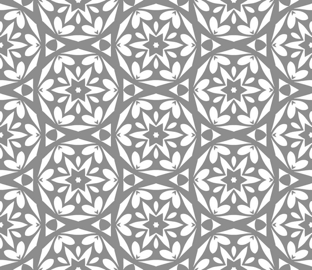 Schwarz-weiß geometrische abstrakte Muster Hintergrund - Foto, Bild