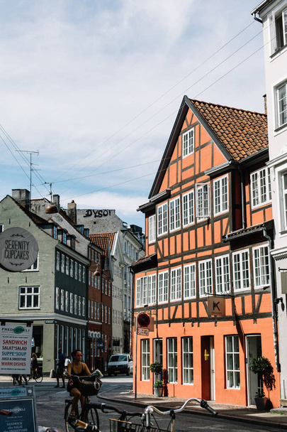 Traditional Danish architecture in Copenhagen, Denmark - Photo, Image