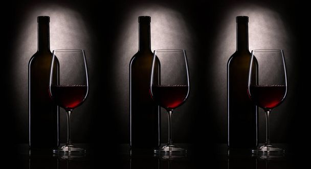 červené víno zátiší - Fotografie, Obrázek