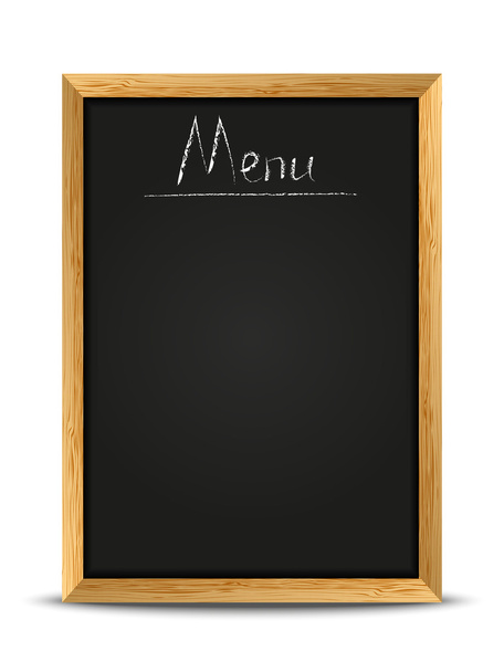 tablica menu - Wektor, obraz