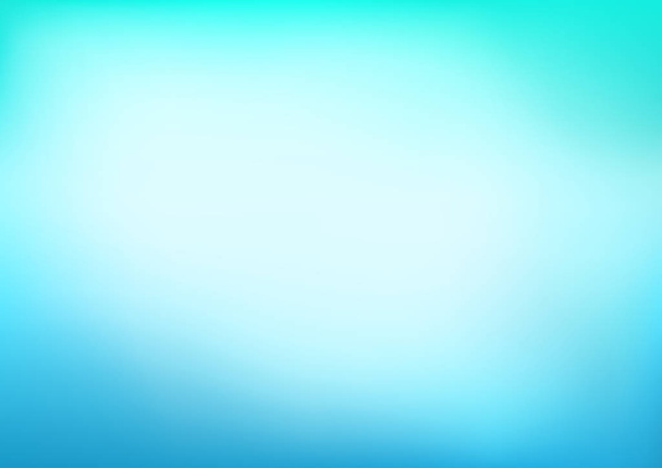 Absztrakt kék türkiz homályos vektor háttér - Vektor, kép